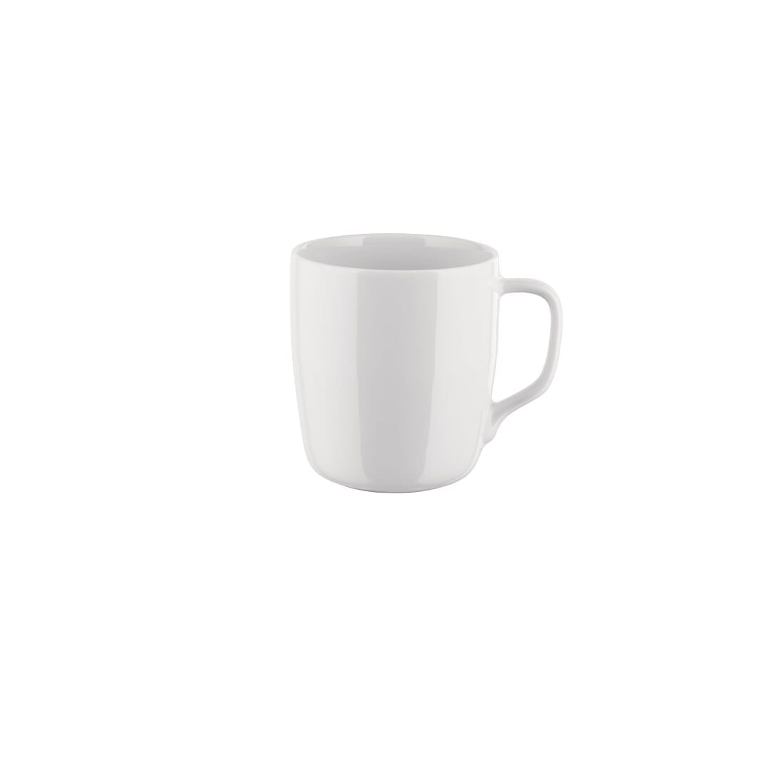 Alessi Itsumo Nf07/89 Mug Design Minimalista In Porcellana Bianca