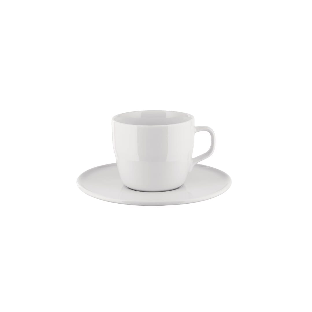 Alessi Itsumo Nf07/78S Tazza Da Tè Design Minimalista In Porcellana Bianca