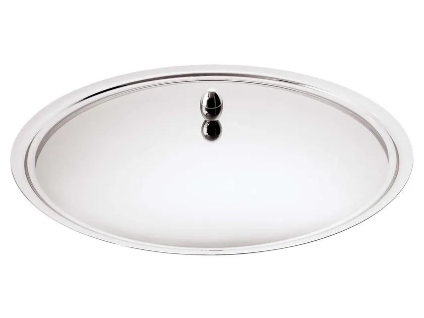 NEW LIVING Coperchio rotondo in acciaio inox 36 cm