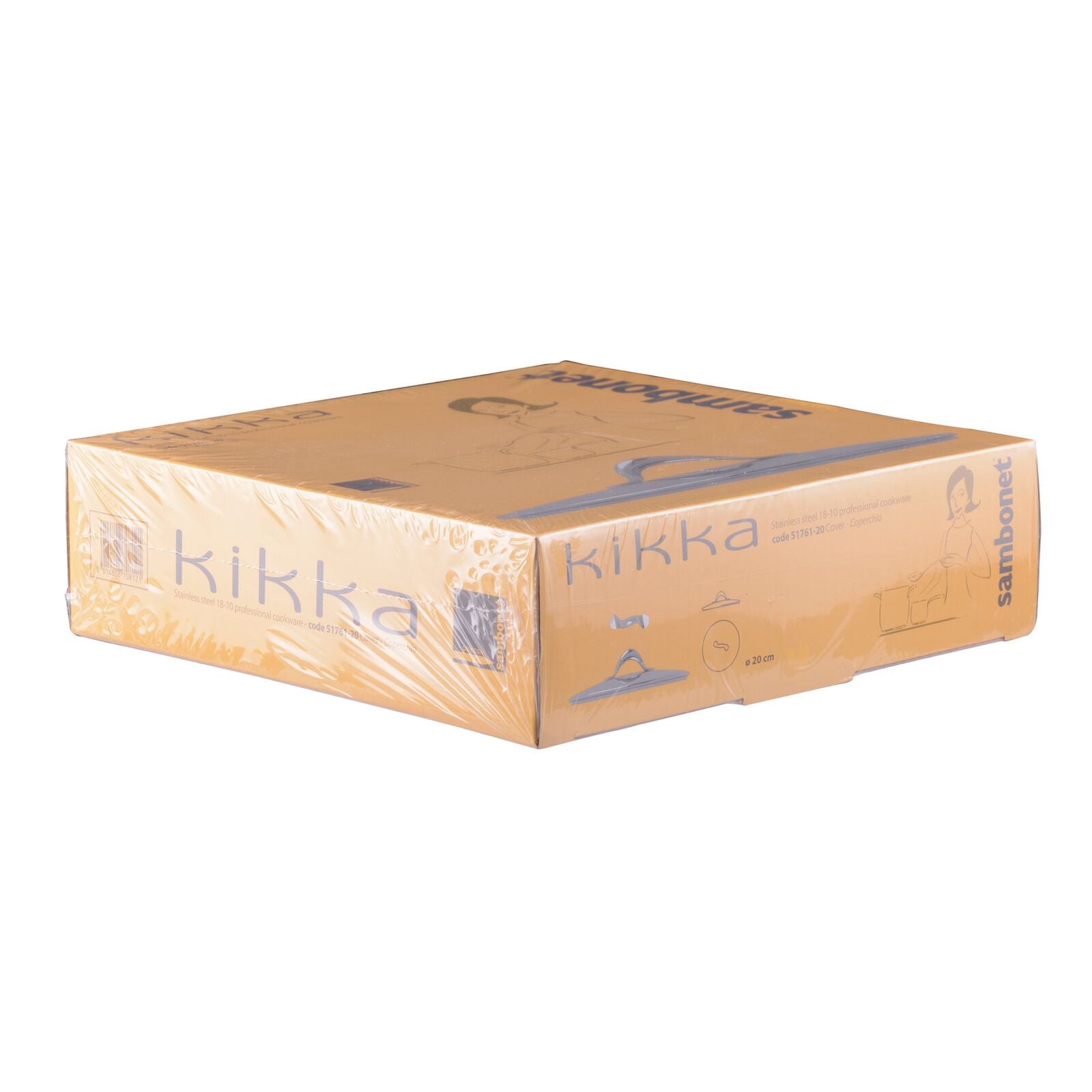 Kikka Coperchio in acciaio inox 20 cm