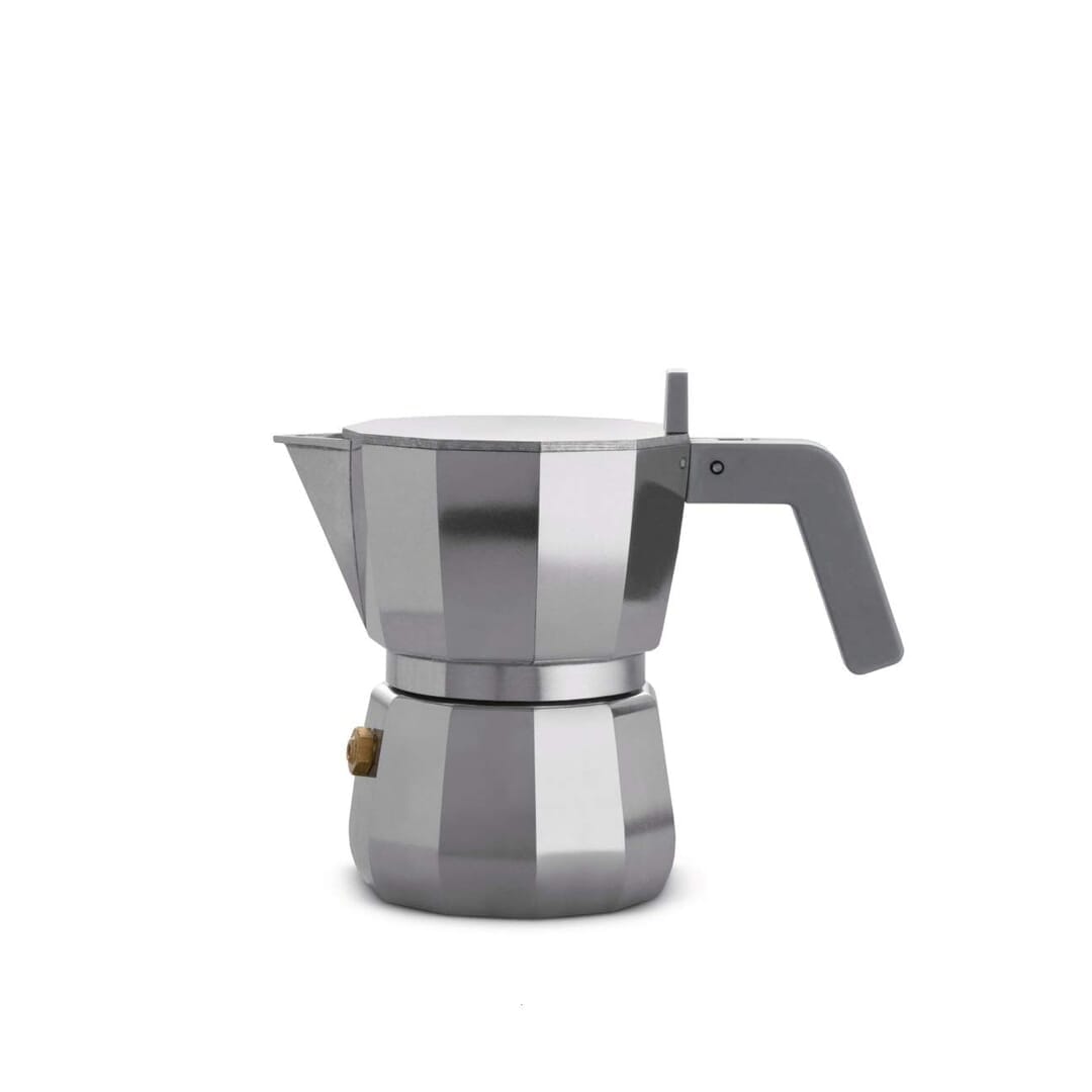 Alessi Dc06/1 Caffettiera Espresso In Alluminio