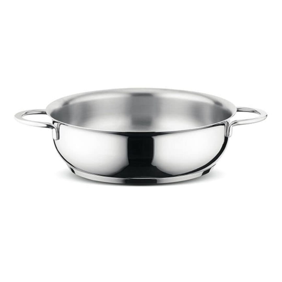 Lagostina Casseruola Semifonda 2 Manici Deliziosa In Acciaio Inox