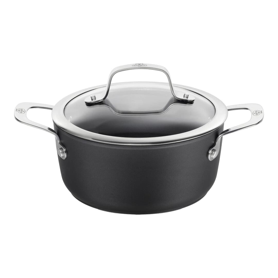 Ballarini Alba Pot With Lid Titanium