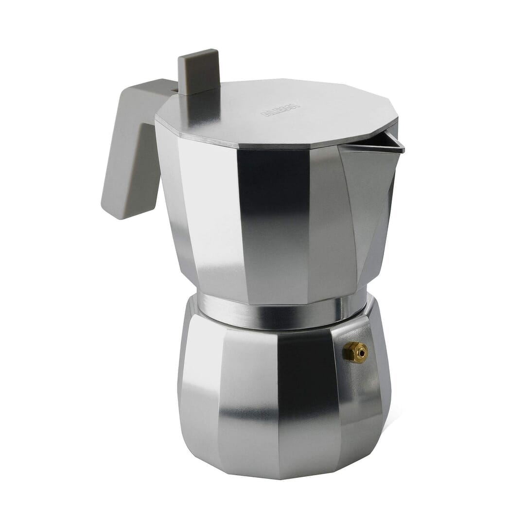 Alessi Moka Dc06/6 Caffettiera Espresso Design In Alluminio