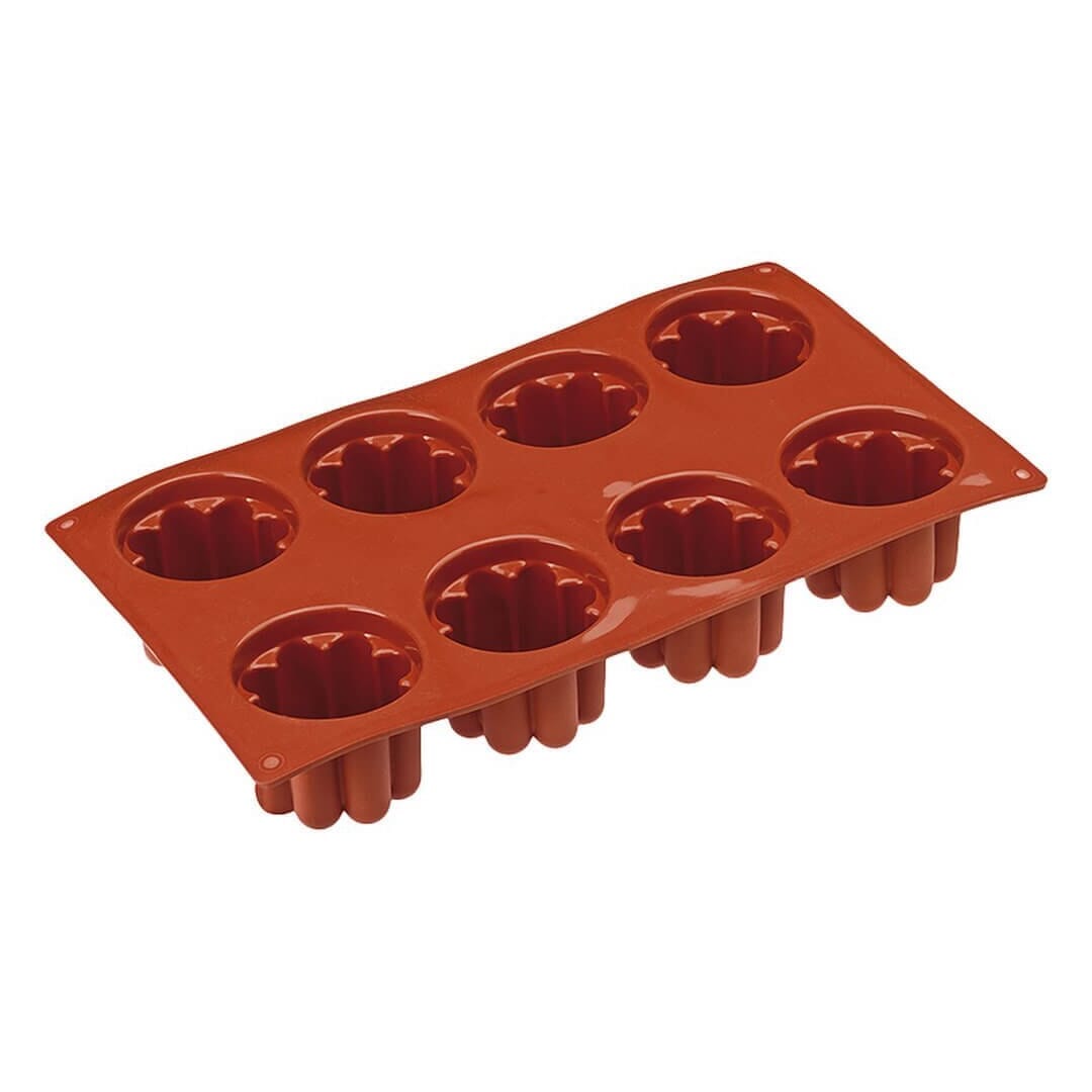 World Cuisine Bavaresi Silicone Mold Red