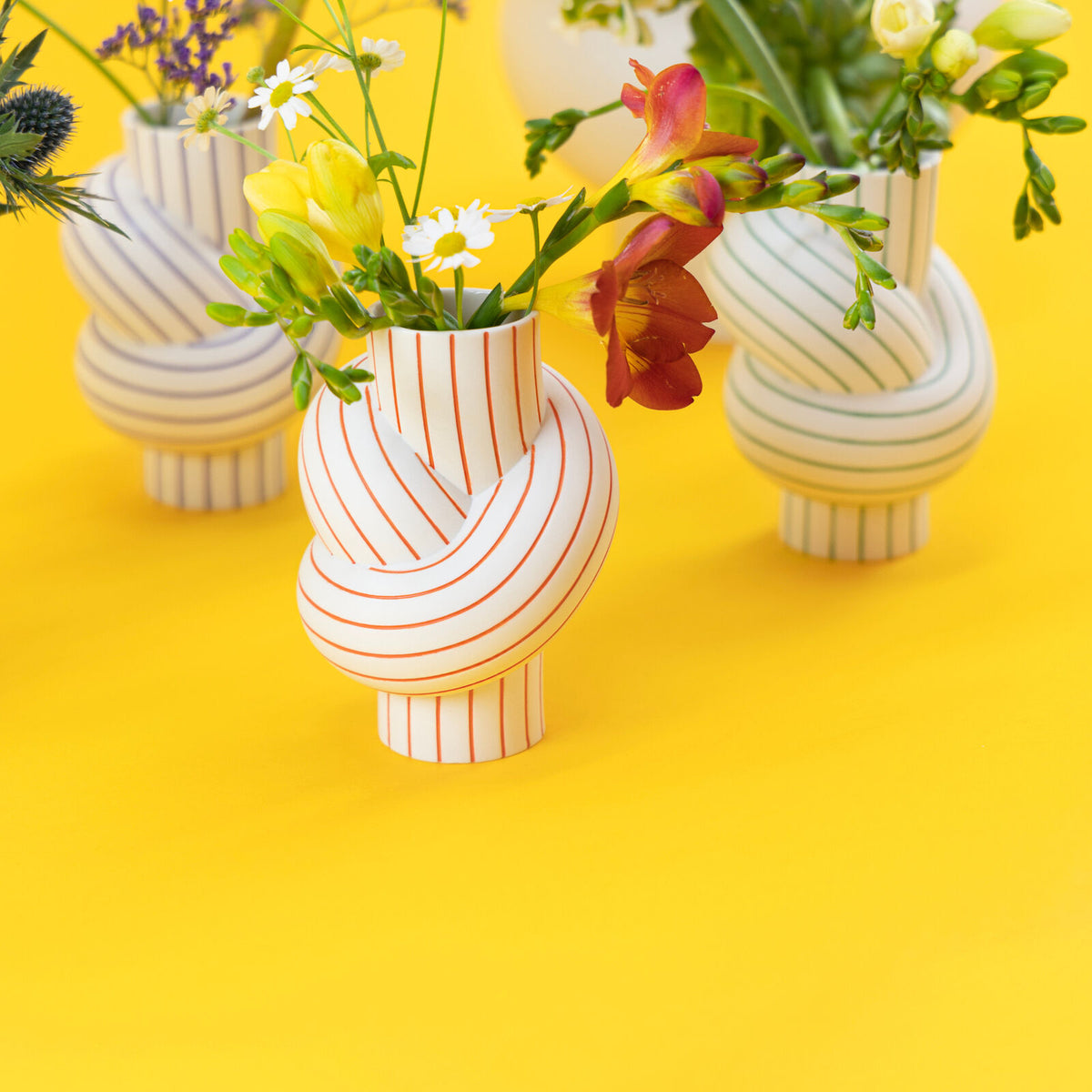 Node Stripes Vaso 12 cm