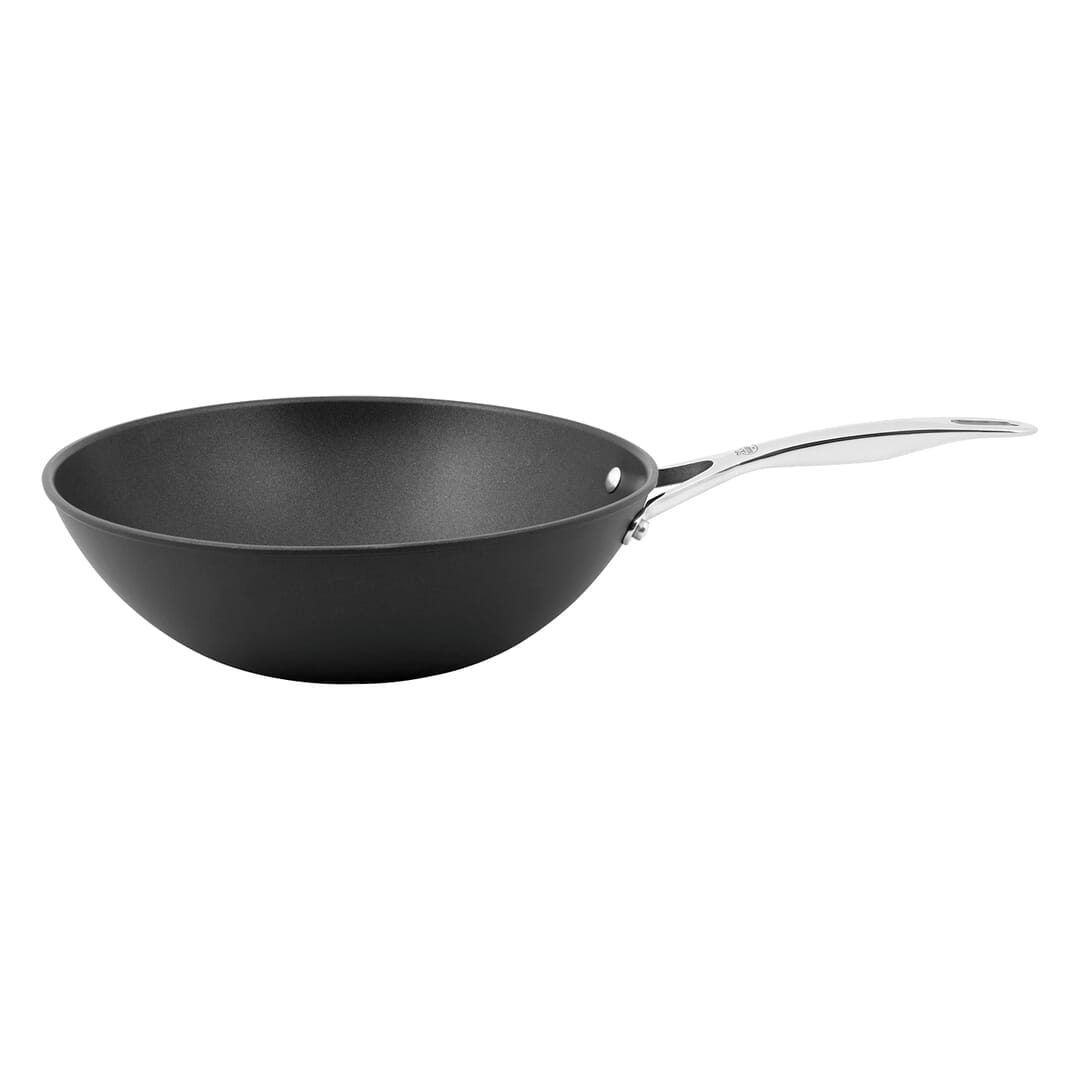 Ballarini Padella Wok E Verdure Alba Acciaio Inox Grigio