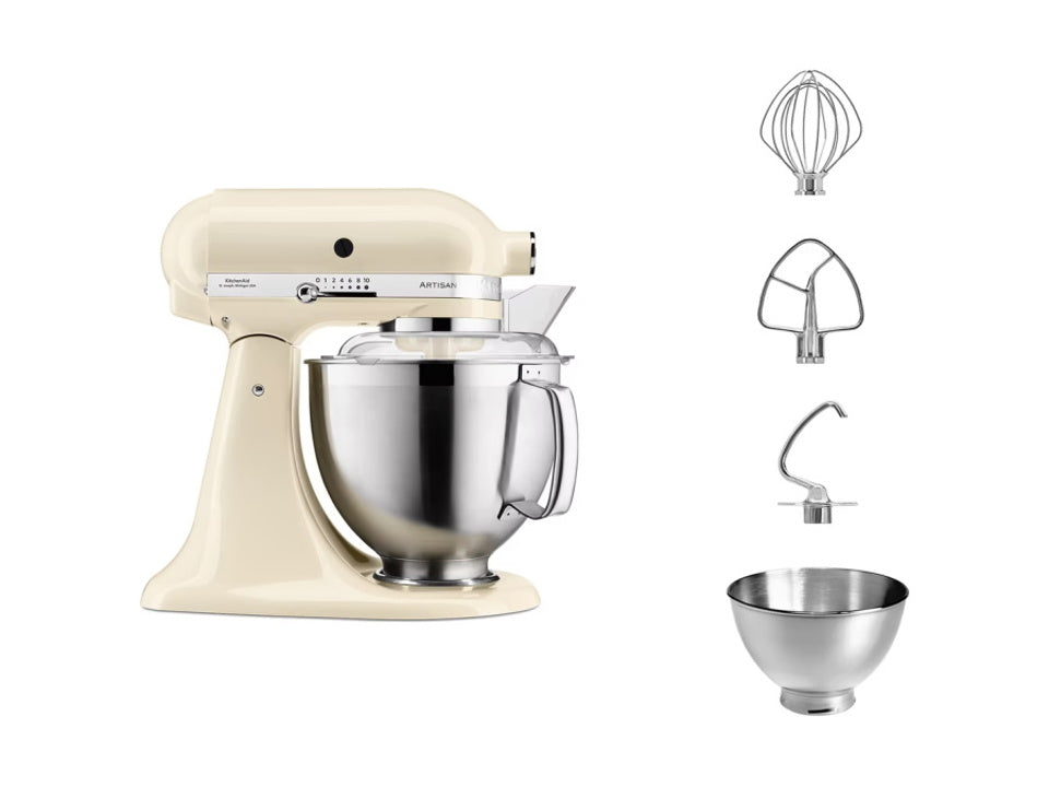 PLANETARIA CON TESTA RECLINABILE 4,8 L - ARTISAN PREMIUM - Crema