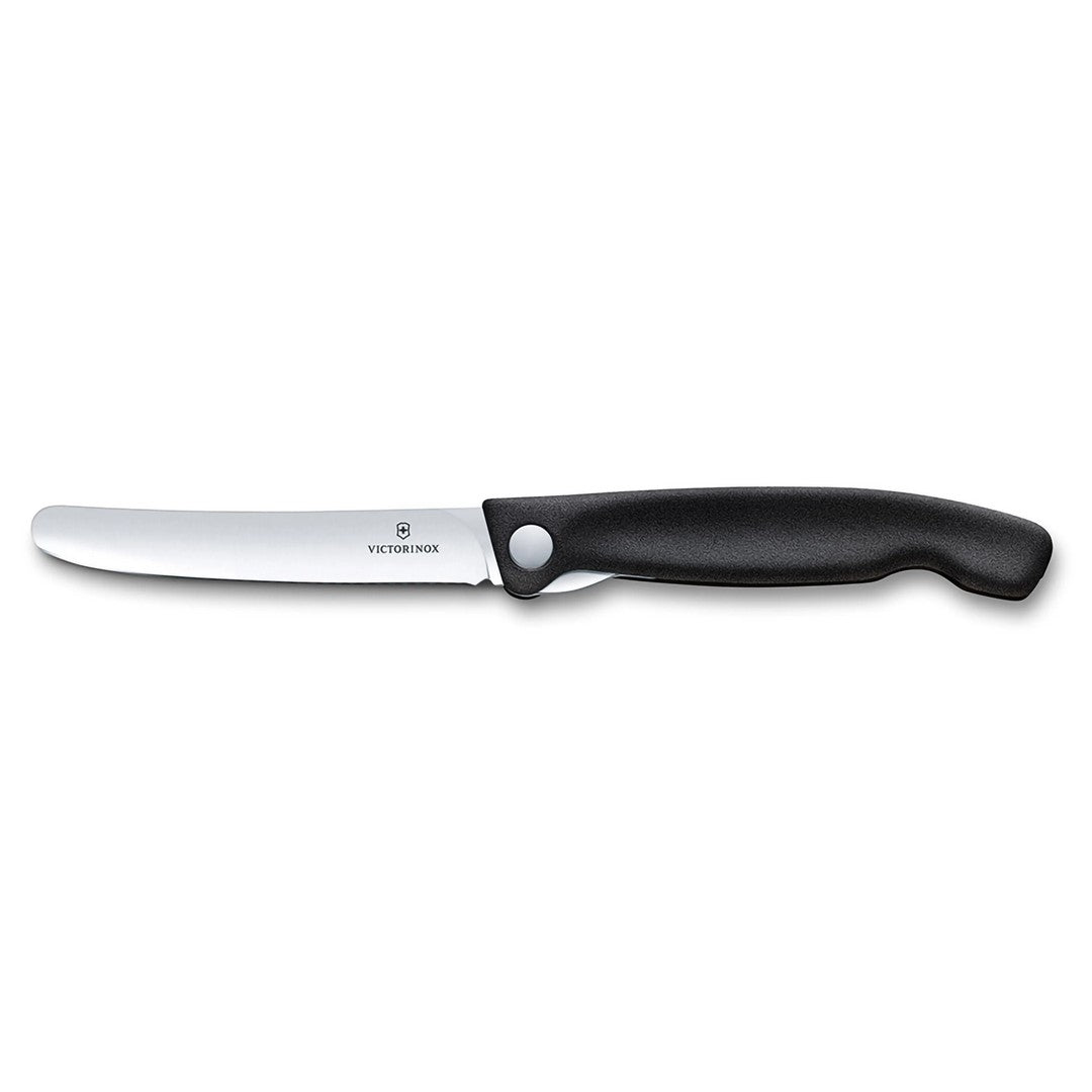 Victorinox Coltello tavola liscio manico nero - Swiss Classic