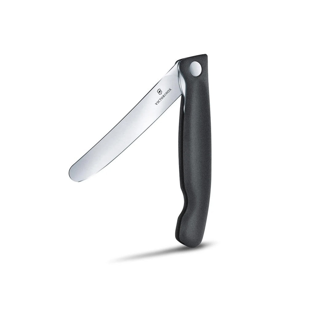 Victorinox Coltello tavola liscio manico nero - Swiss Classic