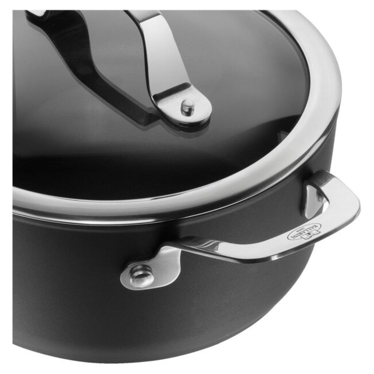 Cooking Pot Ballarini Alba With Lid Titanium