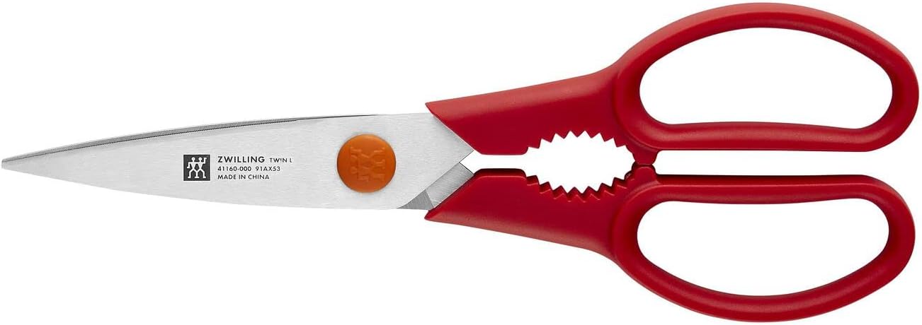 Zwilling - Ceppo 8 Coltelli Manico Rosso