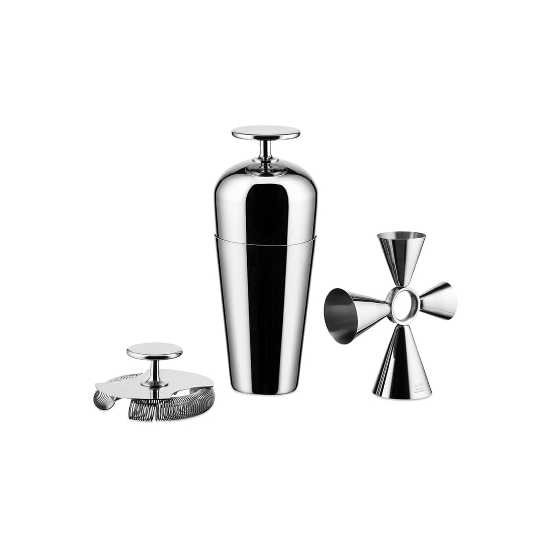 Alessi Gia26Set Set Cocktail Parisienne Acciaio Inossidabile 18/10