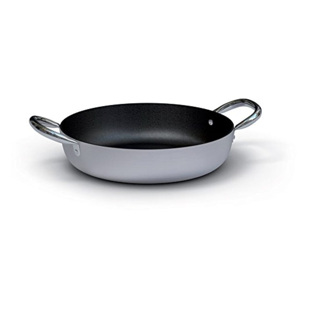 Tegame In Alluminio Antiaderente Con Maniglie In Acciaio Inox