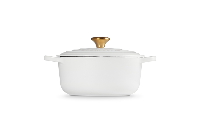 Cocotte Rotonda. Evo 20cm white Pom Oro