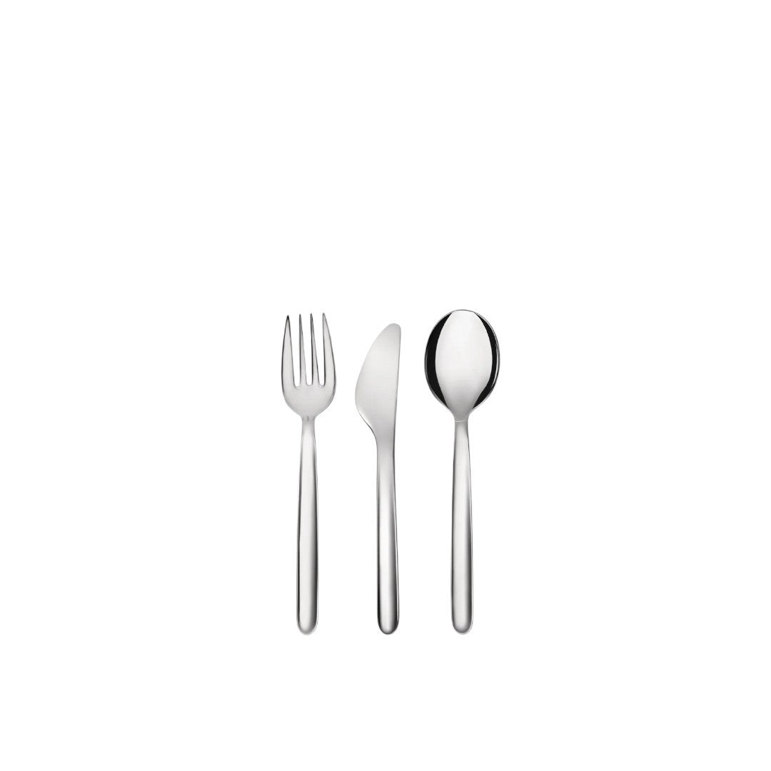 Alessi Set Di Posate Da Viaggio In Acciaio Inossidabile 18/10 Silver