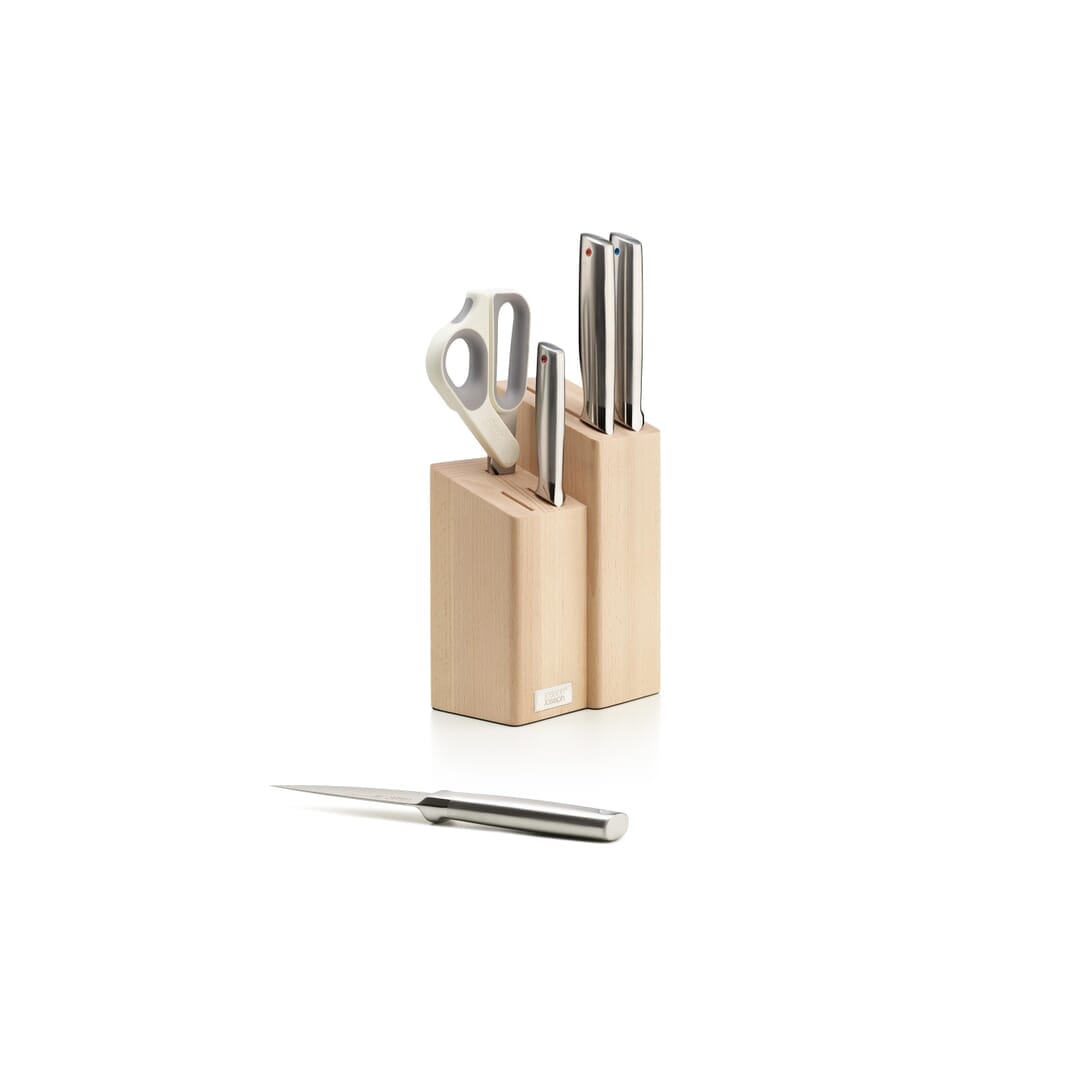 Joseph Joseph Fusion Set Coltelli Da Cucina Giapponesi Professionali Con Ceppo I