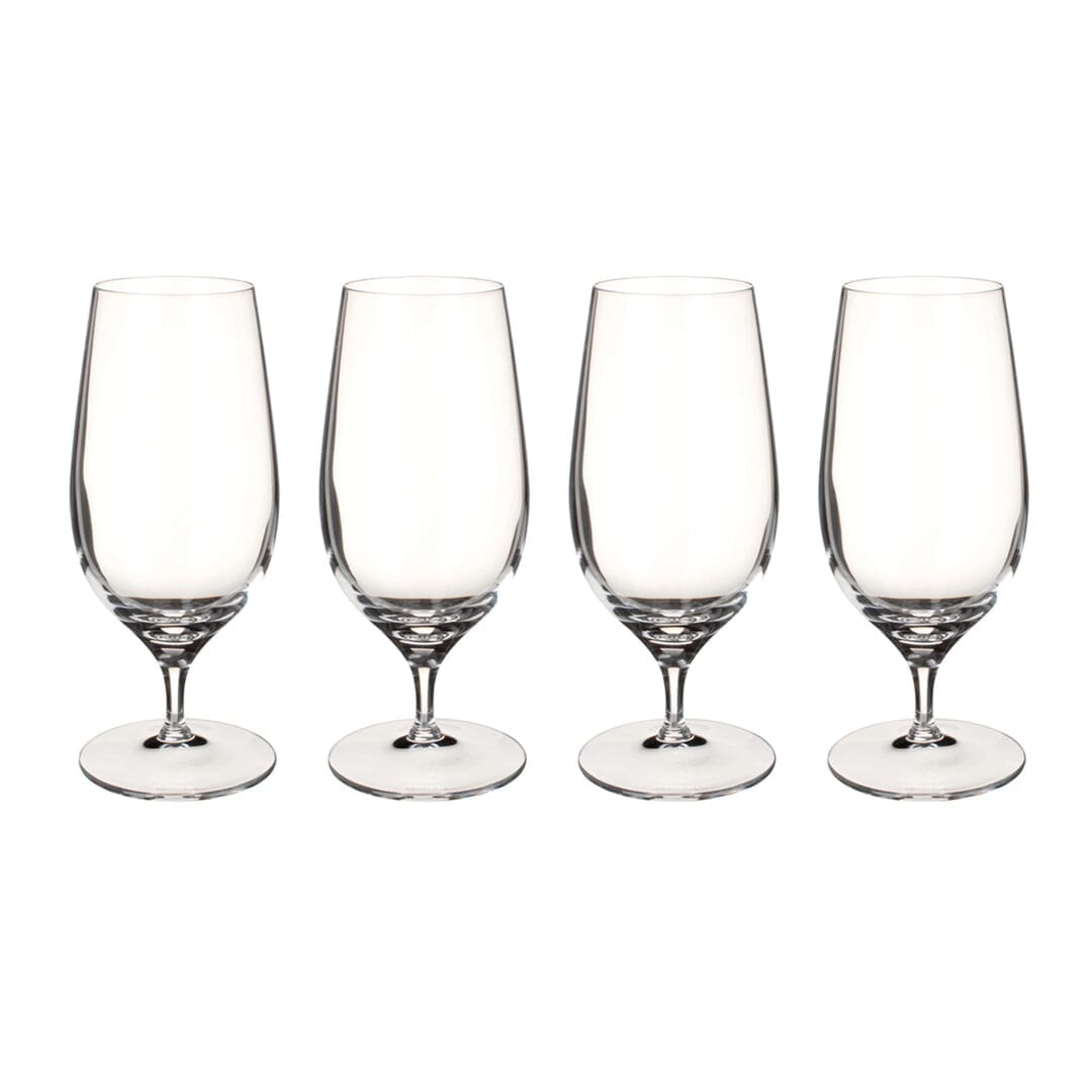 Villeroy & Boch Purismo Set Di 4 Boccali Da Birra In Acciaio Inox