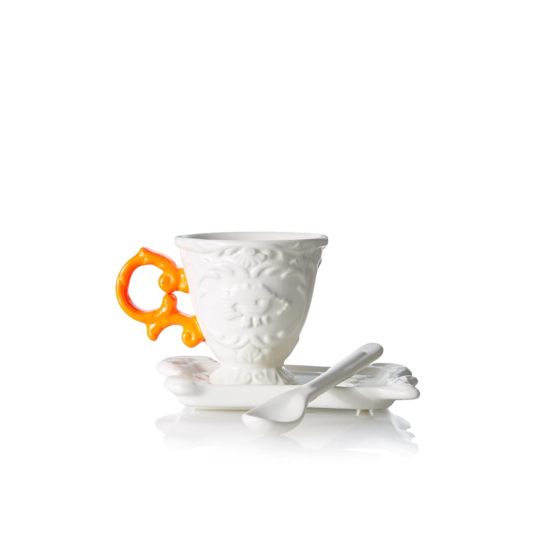 Seletti Set Da Caffe I-Wares Arancio