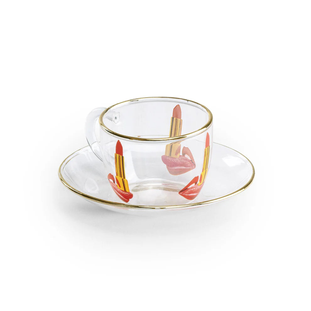 Coffee Cup Tongue - Tazzina in Vetro
