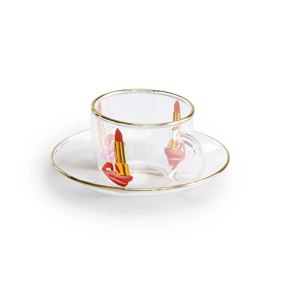 Coffee Cup Tongue - Tazzina in Vetro