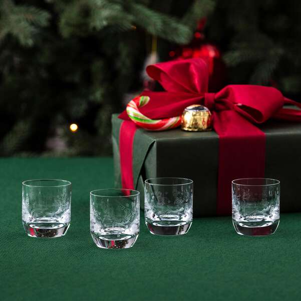 Toy's Delight Bicchierino da shot  trasparente, 40 ml, cristallo - set da 4