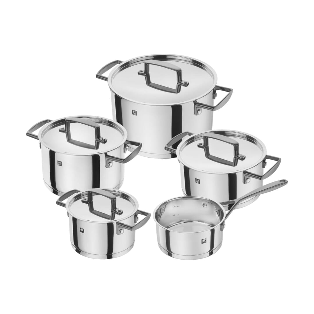 Zwilling Bellasera Set Di Pentole 5 Pezzi Acciaio Inossidabile 18/10