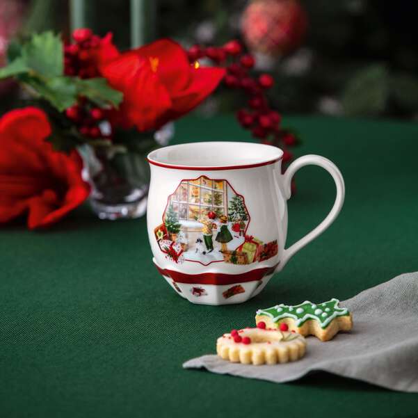 Toy's Fantasy Tazza con manico  bianca, 450 ml, Premium Porcelain