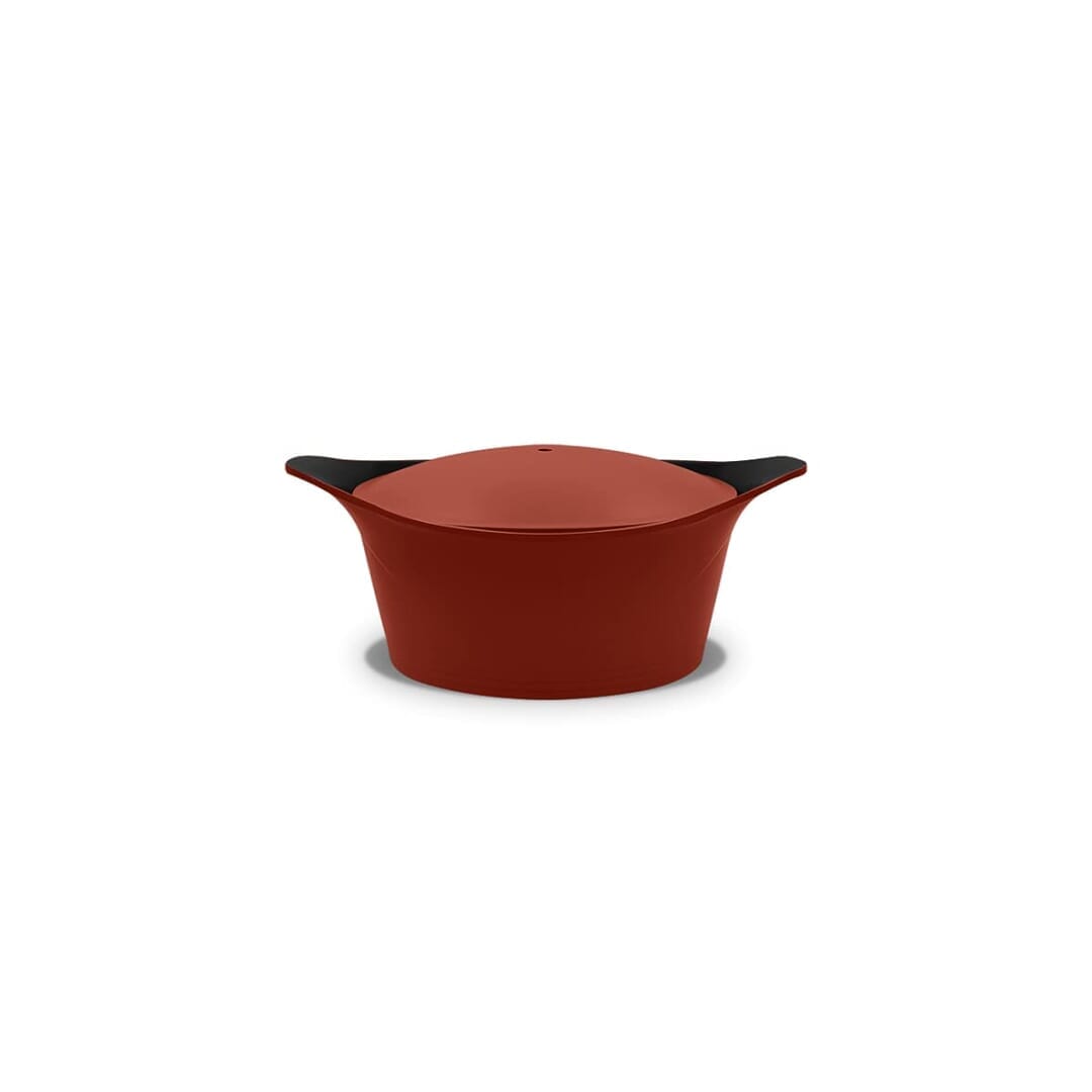 Cookut Casseruola Rosso Mattone Con Manico In Ceramica