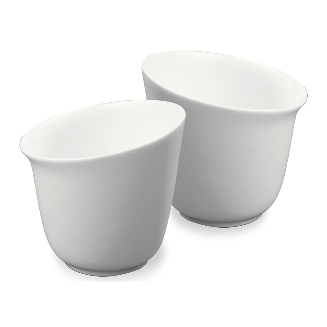 Deagourmet Soffio Set 2 Ciotoline Per Stuzzichini Fine Porcellana New Bone China