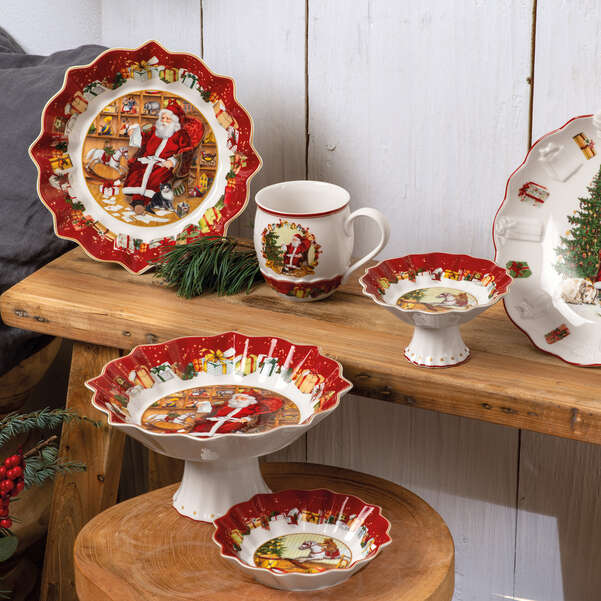 Villeroy & Boch Toy'S Fantasy Piatto Ceramica Natale Decorazione Natalizie