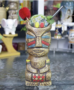 TIKI Mug Indiano in Ceramica - 300 ML