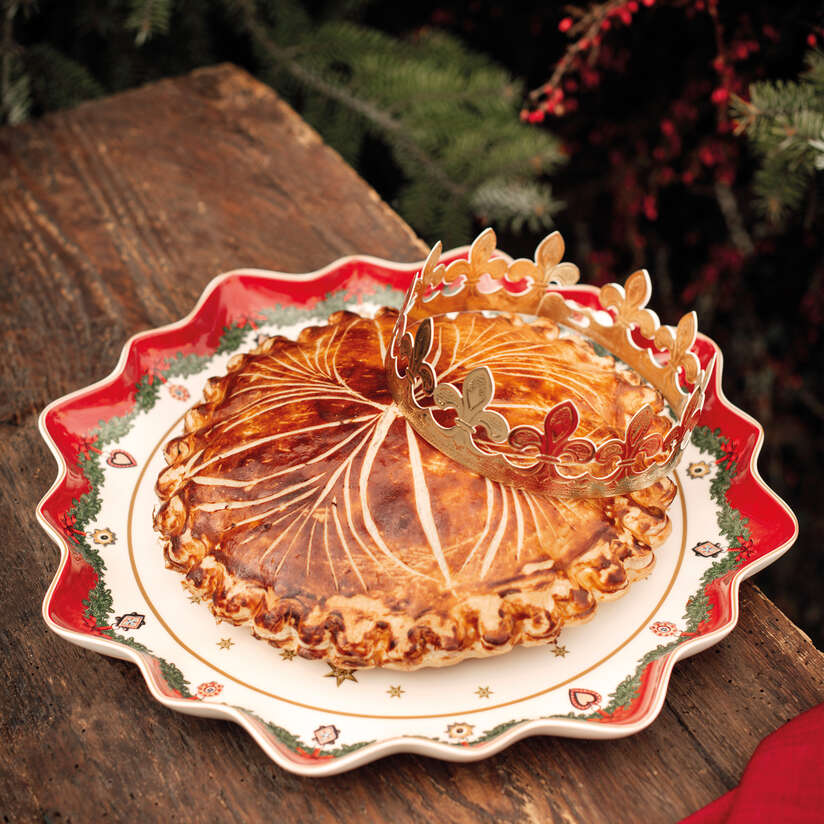 Toy's Fantasy Vassoio per pasticcini  multicolore, Premium Porcelain