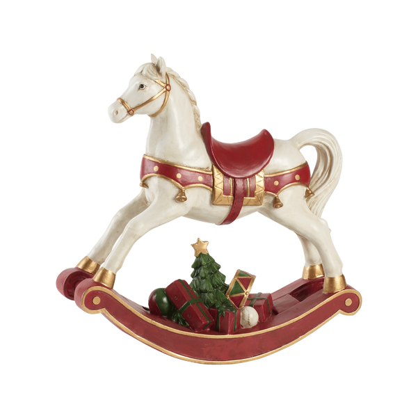 Winter Collage Statuetta Natale  rossa, 0 x 0 mm