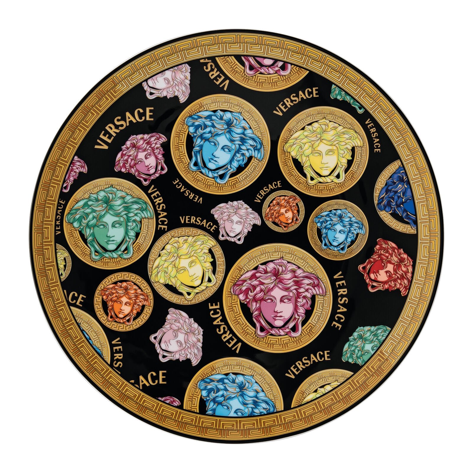 Rosenth Versace Amplified Piatto Decorativo Segnaposto Medusa