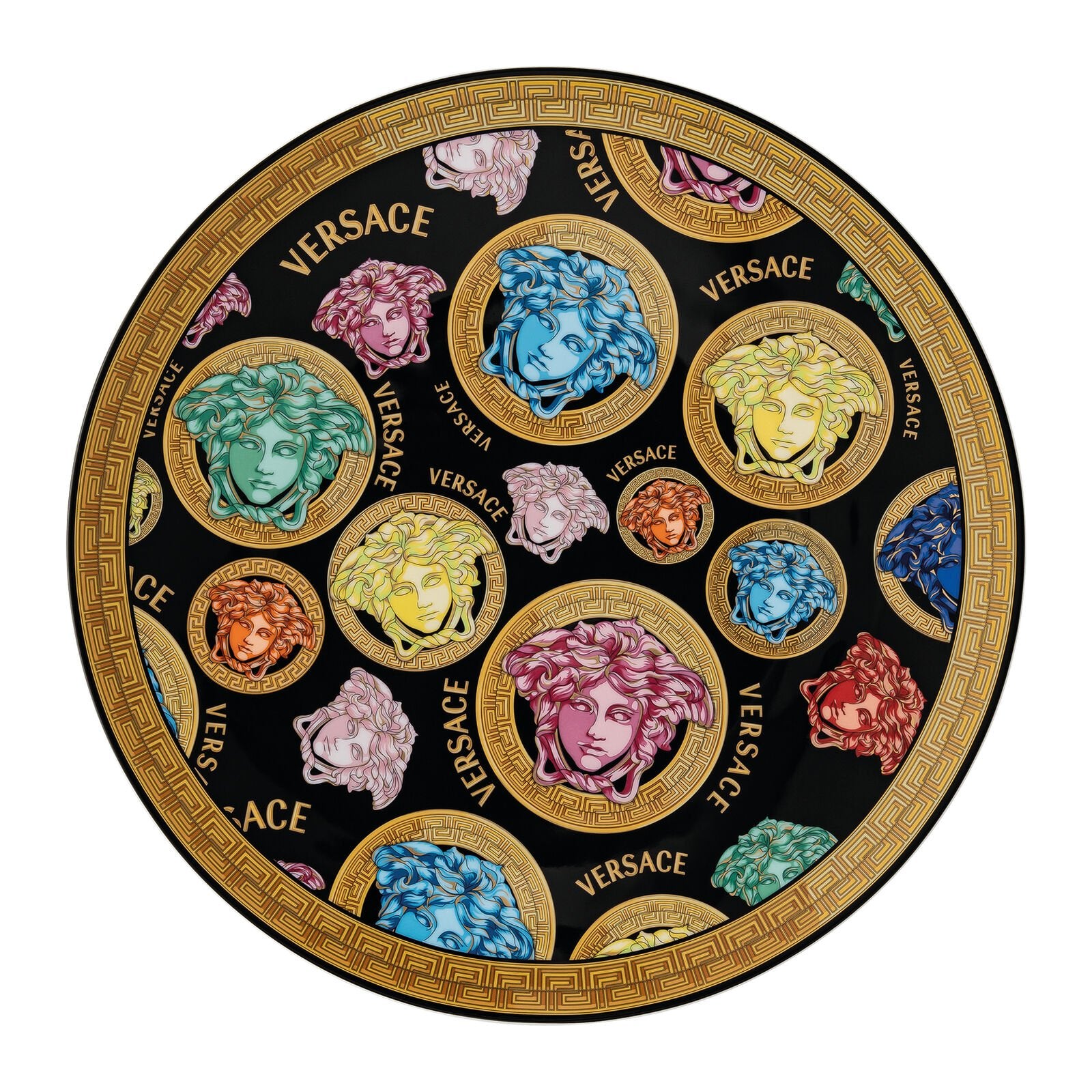 Rosenth Versace Amplified Piatto Decorativo Segnaposto Medusa