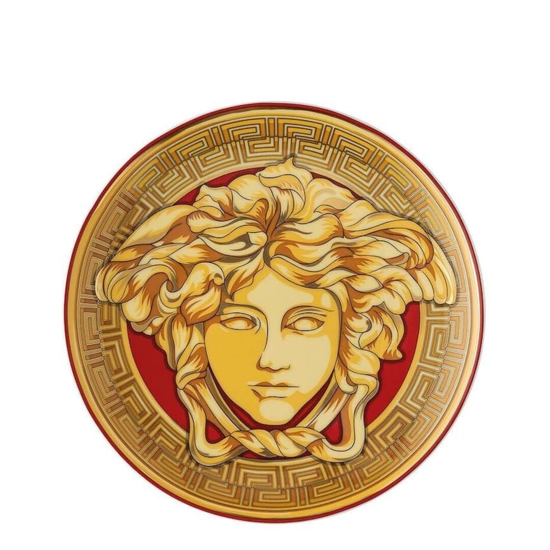 Versace Piatto Porcellana Medusa Amplified Classico