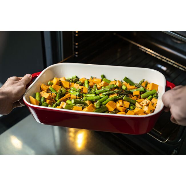 Staub Ceramique Set di pirofile rettangolare - 3-pz., ciliegia
