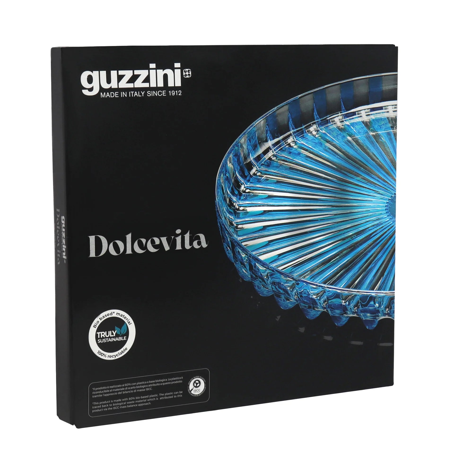 Guzzini Vassoio Tondo Bio-Based Plastic Ametista Dolcevita