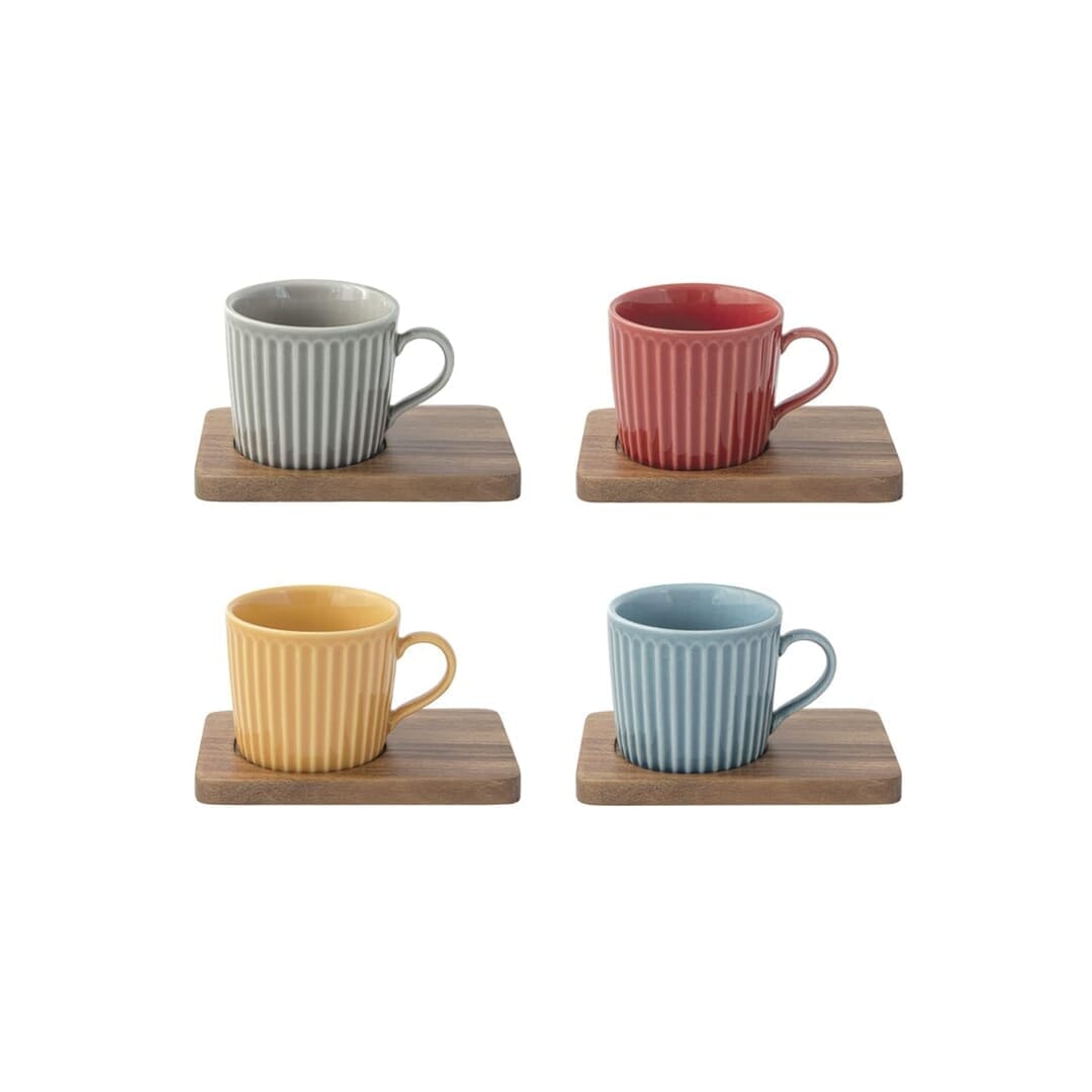 Easy Life Set 4 Tazzine Espresso Take A Break Assortimento 5