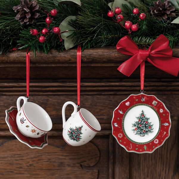 Toy's Delight Addobbi natalizi  rosso, 0 x 0 mm, Premium Porcelain