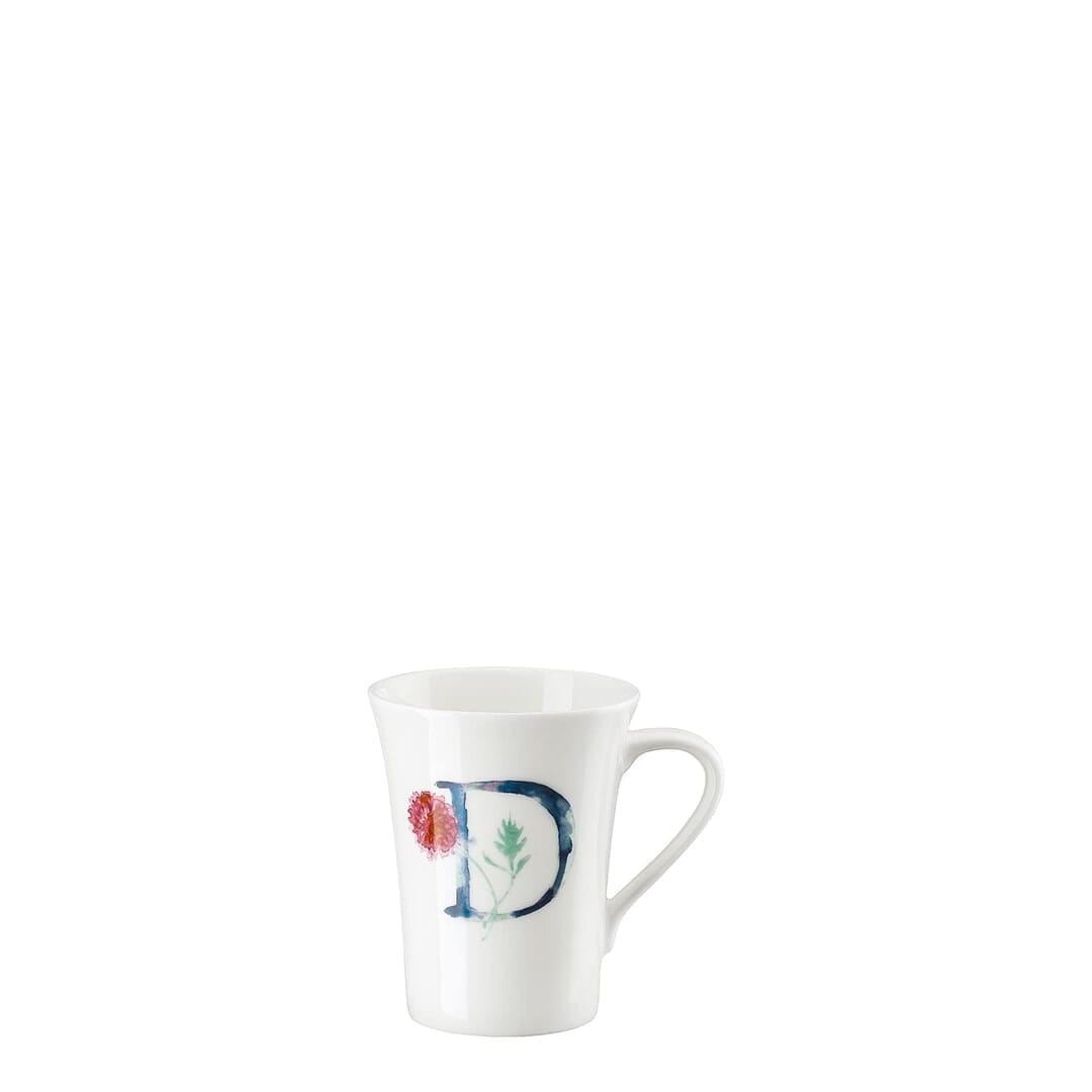 Rosenthal Flower Alphabet D-Dahlia Tazza Con Manico