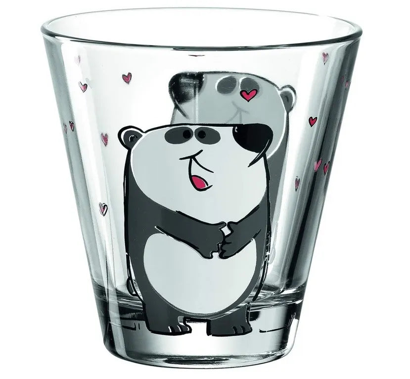 Bicchiere 215ml decoro panda per Bambini