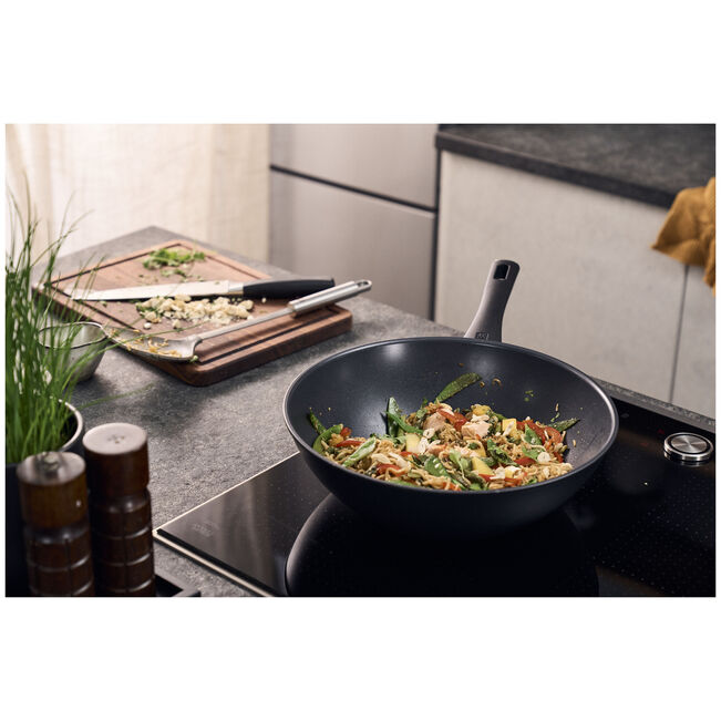 Zwilling Wok Madura In Antiaderente Ceramicato 30cm
