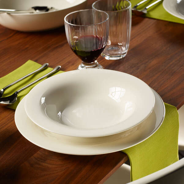 New Cottage Piatto fondo  bianco, Ø23,1 cm, Premium Porcelain