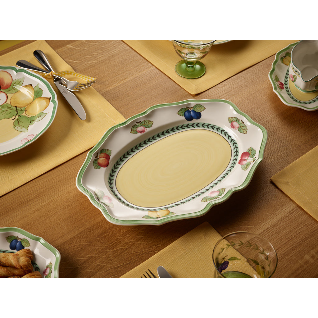 French Garden Fleurence Piatto ovale 367 x 264 x 40 mm