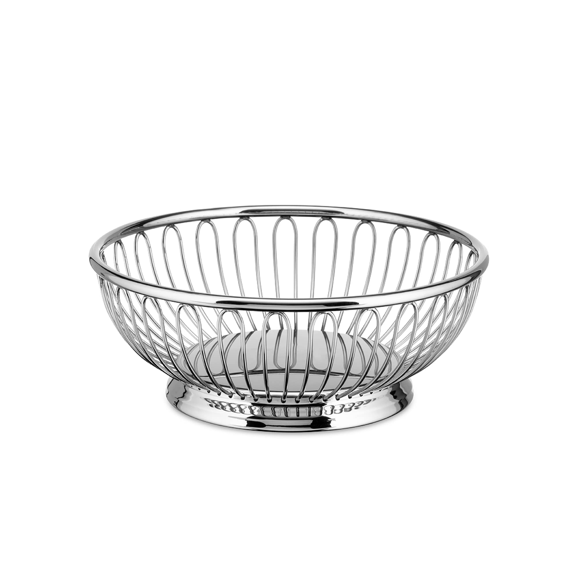 268 Cestino a filo rotondo in acciaio inox 18/10 - 15 CM