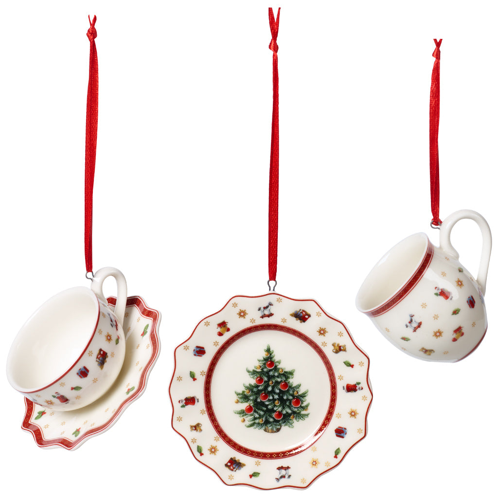 Villeroy & Boch Toy's Delight Decoration Ornamenti Servizio da tavola 3 pz.