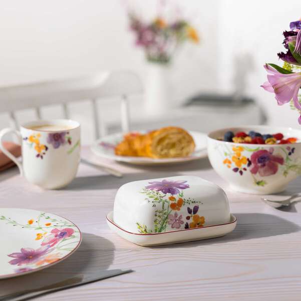 MARIFLEUR Burriera bianca, Premium Porcelain
