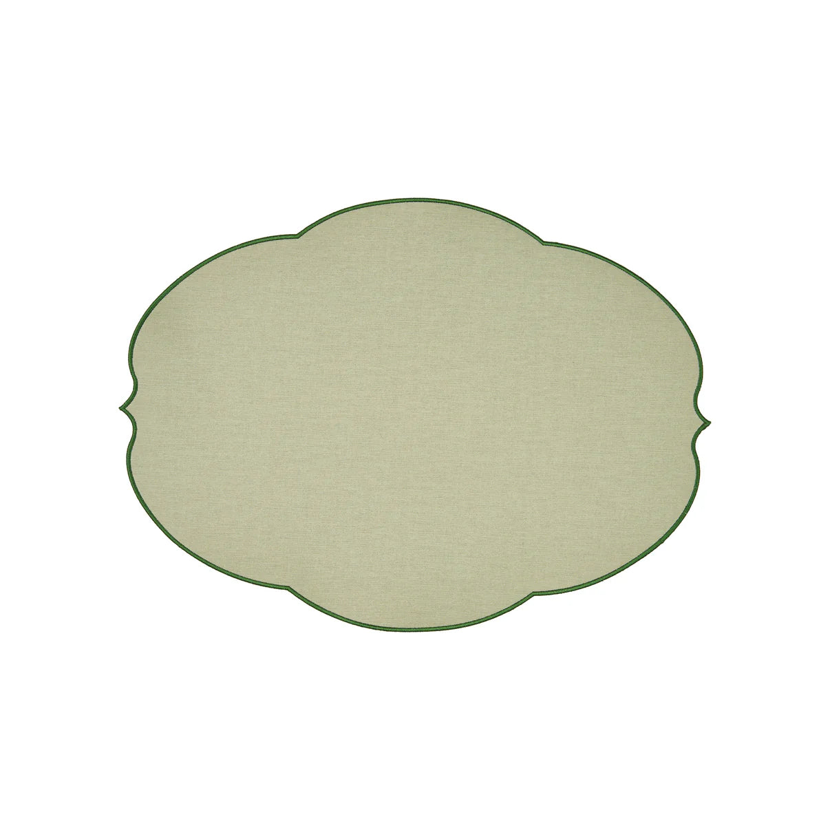 TOVAGLIETTA "FLOWERS" - Dusty green